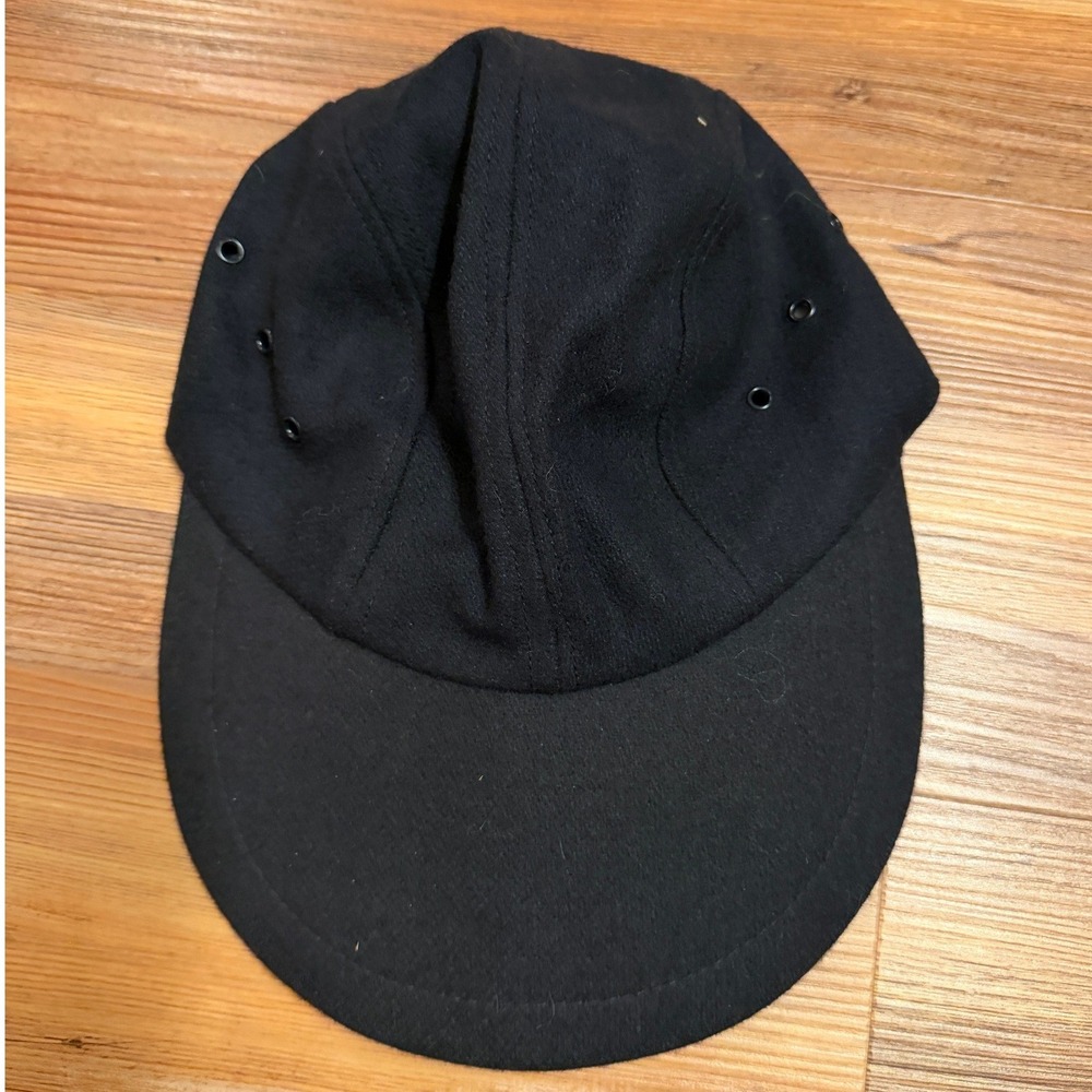 VTG LL Bean Long Bill Brim WOOL Hat Large Fishing